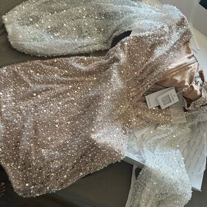 Nadine Merabi MAYA White SMALL- NEVER WORN